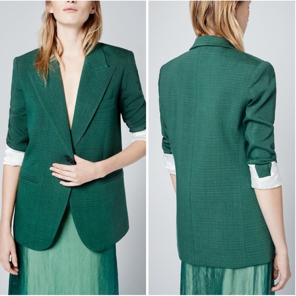 Smythe 90s blazer jacket in fern - Picture 1 of 6